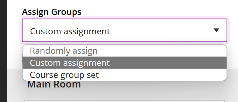 image of group assignment types