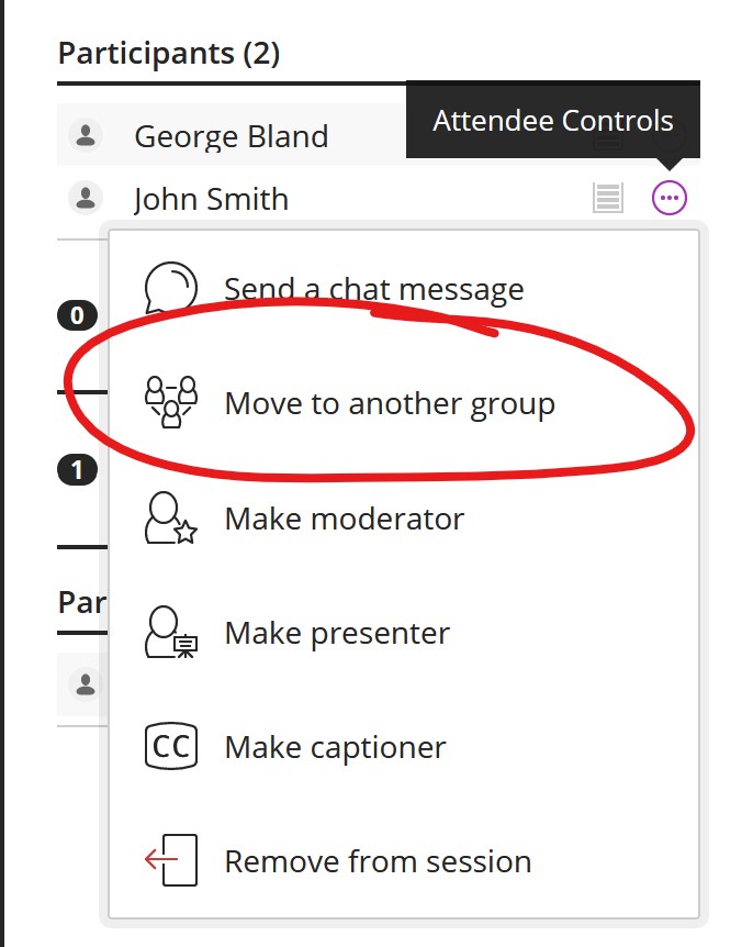 image of move to another group