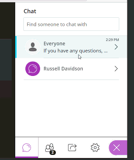 Chat with everyone