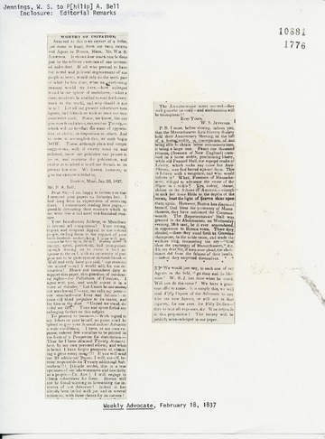 Weekly Advocate - February 18, 1837