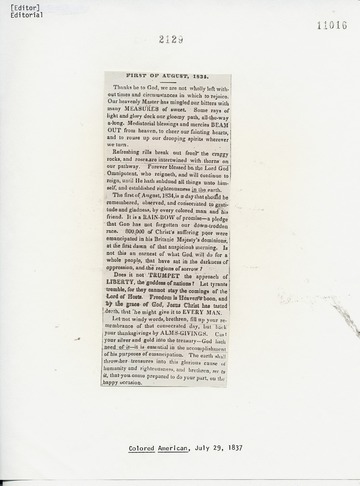 Colored American - July 29, 1837