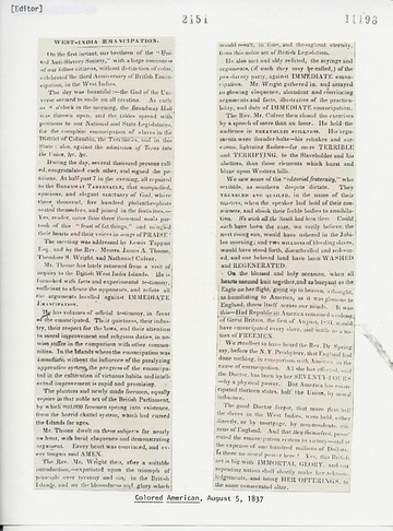 Colored American - August 5, 1837