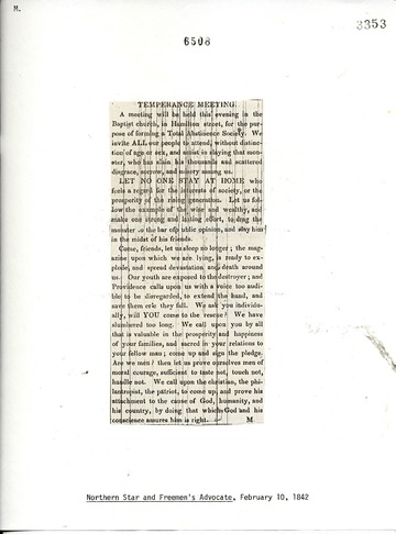 Northern Star and Freemen's Advocate - February 10, 1842