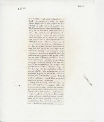 Voice of the Fugitive - November 5, 1851