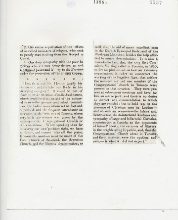 Voice of the Fugitive - September 23, 1852