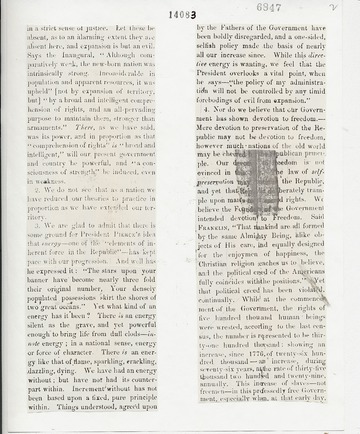 Aliened American - April 9, 1853
