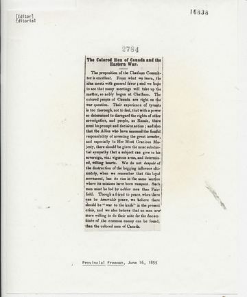 Provincial Freeman - June 16, 1855