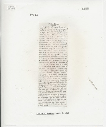 Provincial Freeman - March 8, 1856