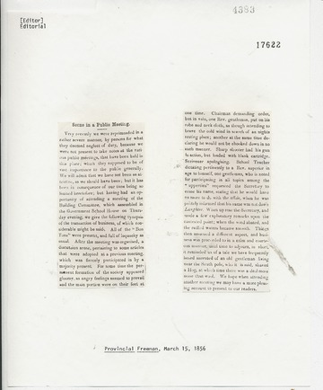 Provincial Freeman - March 15, 1856