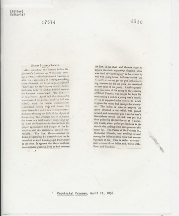 Provincial Freeman - April 12, 1856
