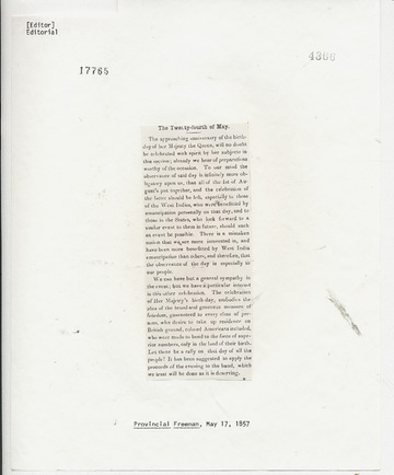 Provincial Freeman - May 17, 1857