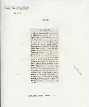 Provincial Freeman - January 3, 1857