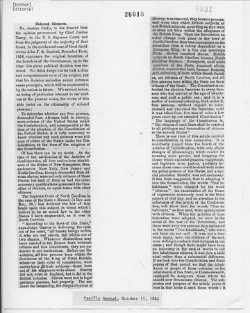 Pacific Appeal - October 11, 1862
