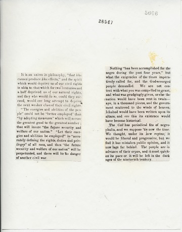 Elevator - May 5, 1865