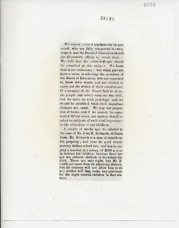 Elevator - June 23, 1865