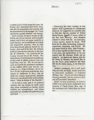 Elevator - August 4, 1865