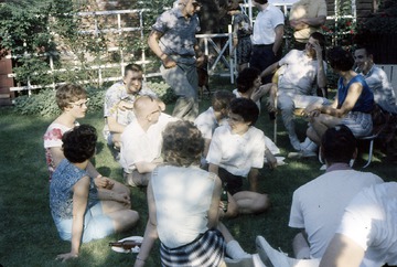 University of Detroit Chorus Collection: Picnic at Don Large's Home