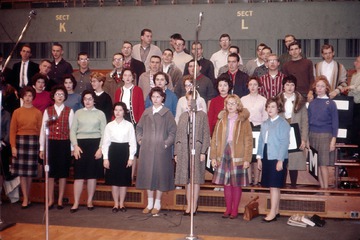 University of Detroit Chorus Collection: Rehearsal - December 1961