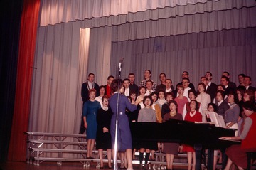 University of Detroit Chorus Collection: Rehearsal - 1961