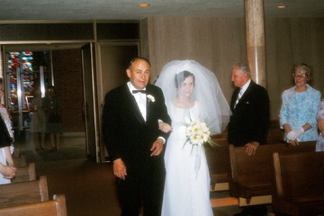 Cora and Jerry's Wedding - 1967