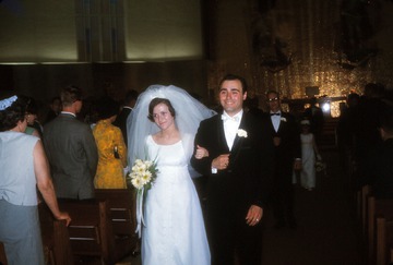 Cora and Jerry's Wedding - 1967