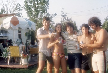 Rehearsal in Alanson - 1973