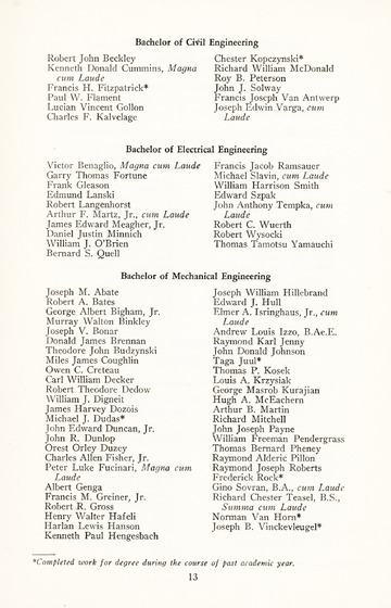 Commencement Exercises June 9, 1948 Masonic Temple University of