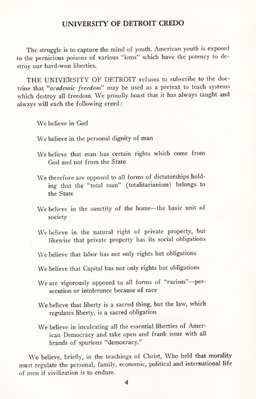 University of Detroit Commencement Exercises June 15, 1949