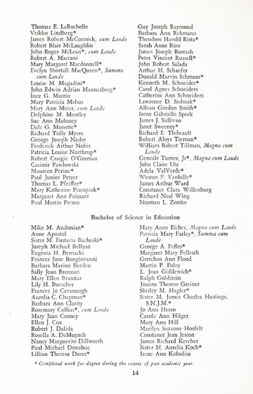  University of Detroit Commencement Exercises Memorial Building 