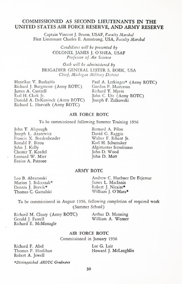  University of Detroit Commencement Exercises Memorial Building 