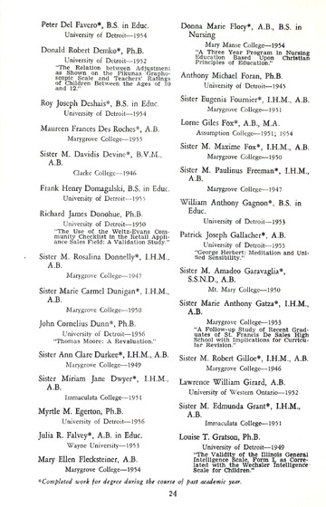 75th Annual Commencement Exercises  University of Detroit Memori