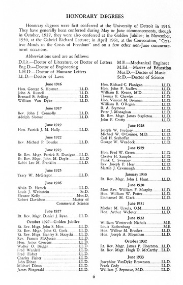 80th Annual Commencement Exercises University of Detroit Stadium