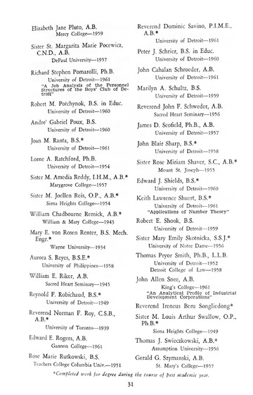 80th Annual Commencement Exercises University of Detroit Stadium