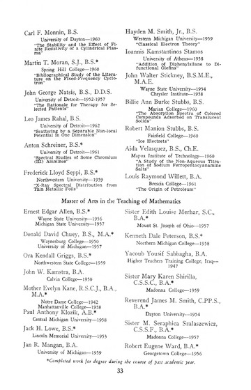 81st Annual Commencement Exercises University of Detroit Memoria