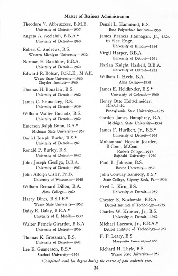 81st Annual Commencement Exercises University of Detroit Memoria