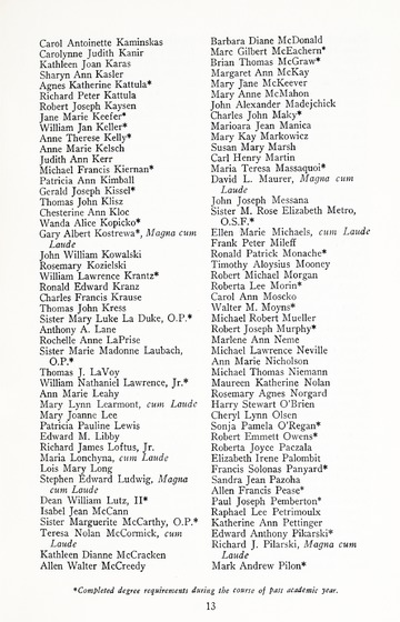 84th Annual Commencement Exercises University of Detroit Mercy M