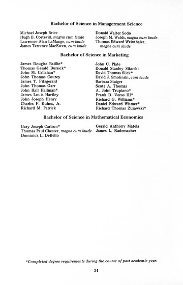 86th Annual Commencement Exercises May 3, 1969