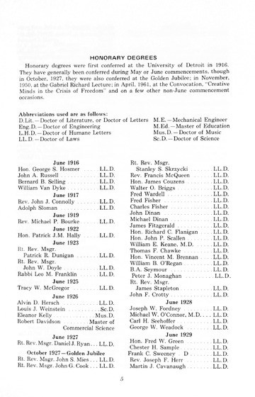 87th Annual Commencement Exercises May 2, 1970 Memorial Building