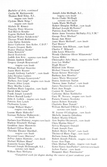 87th Annual Commencement Exercises May 2, 1970 Memorial Building