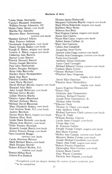 88th Annual Commencement Exercises May 1, 1970 Memorial Building