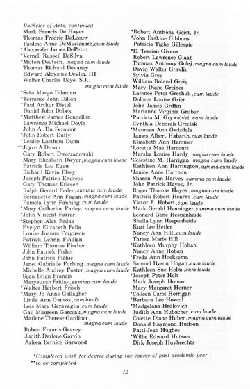 88th Annual Commencement Exercises May 1, 1970 Memorial Building