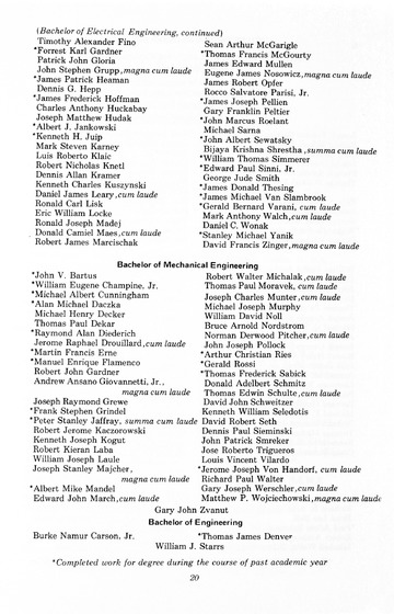 88th Annual Commencement Exercises May 1, 1970 Memorial Building