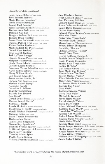 90th Annual Commencement Exercises April 28, 1973 Memorial Build