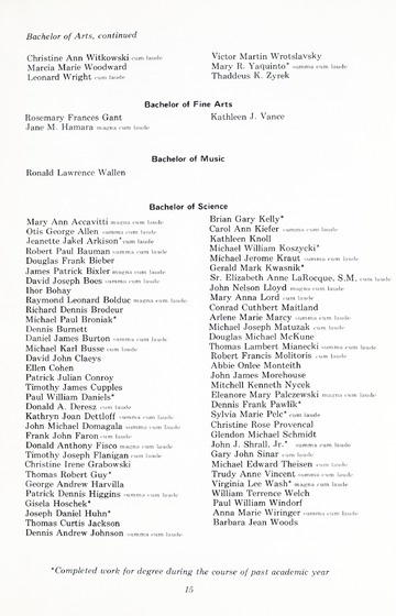 90th Annual Commencement Exercises April 28, 1973 Memorial Build