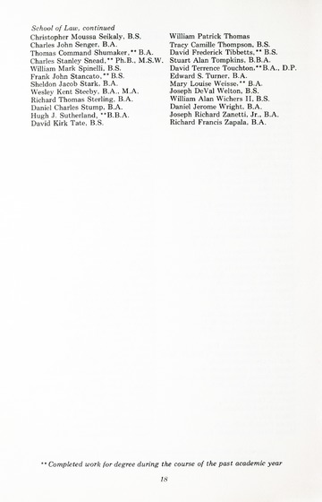 90th Annual Commencement Exercises April 28, 1973 Memorial Build