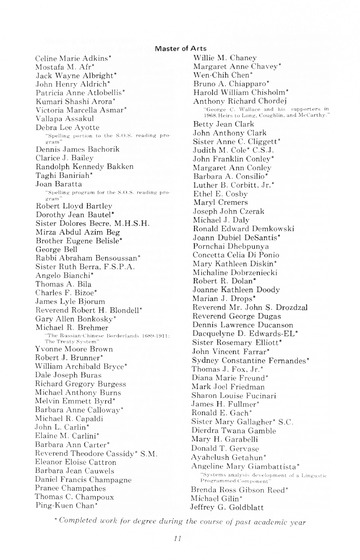 91st Annual Commencement Exercises May 11, 1974 Memorial Buildin
