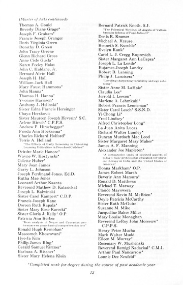 91st Annual Commencement Exercises May 11, 1974 Memorial Buildin