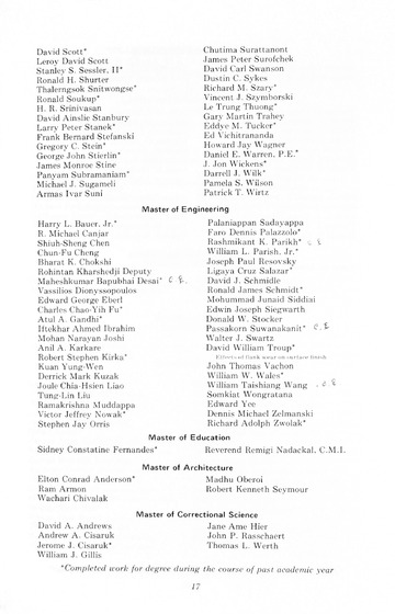 91st Annual Commencement Exercises May 11, 1974 Memorial Buildin