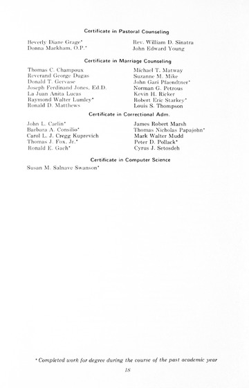 91st Annual Commencement Exercises May 11, 1974 Memorial Buildin