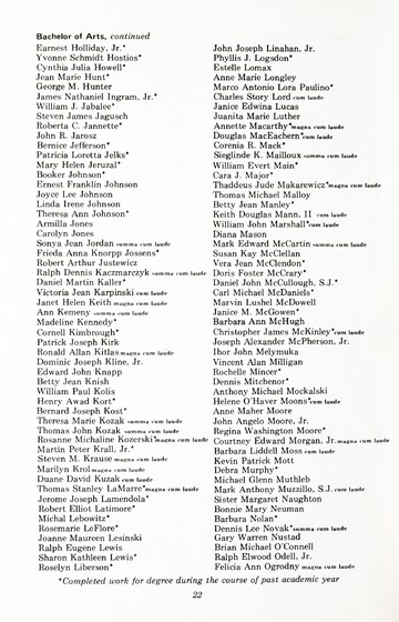 92nd Annual Commencement Exercises May 10, 1975 University of De